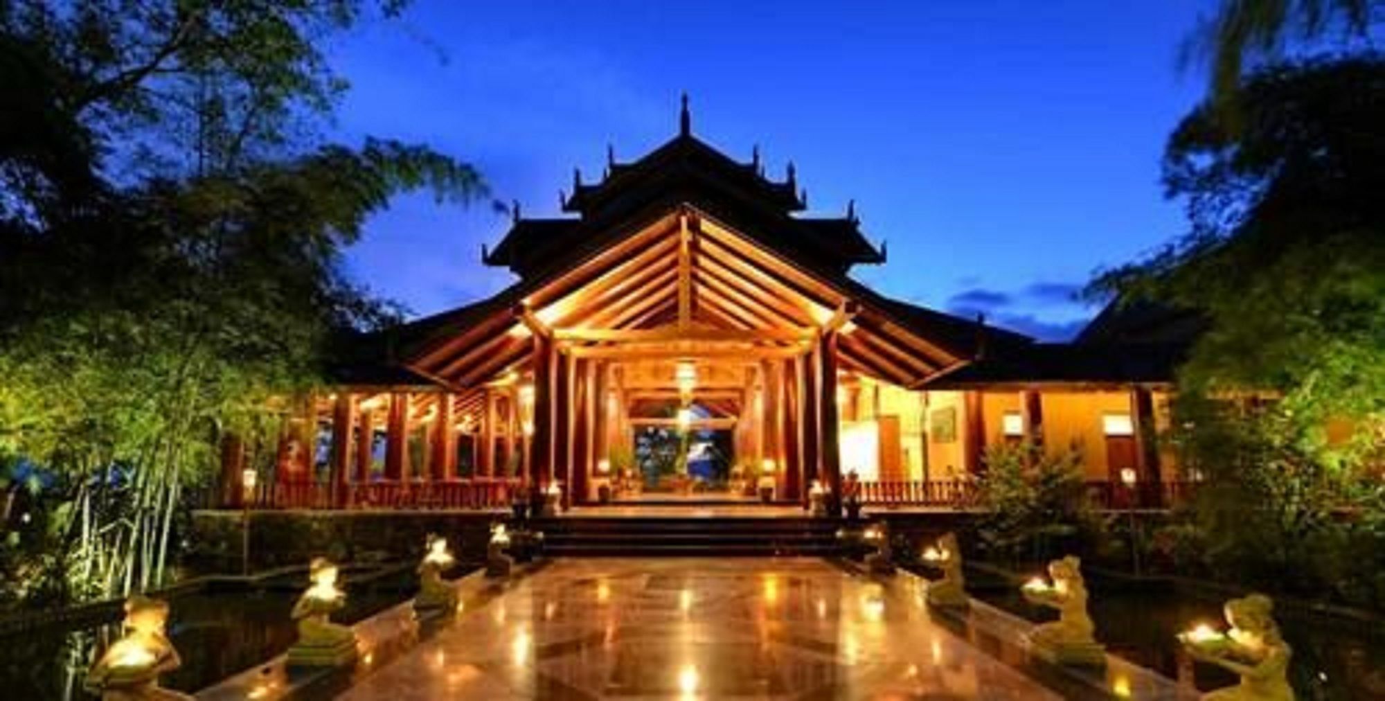Aureum Palace Hotel & Resort Inle Nyaung Shwe Esterno foto